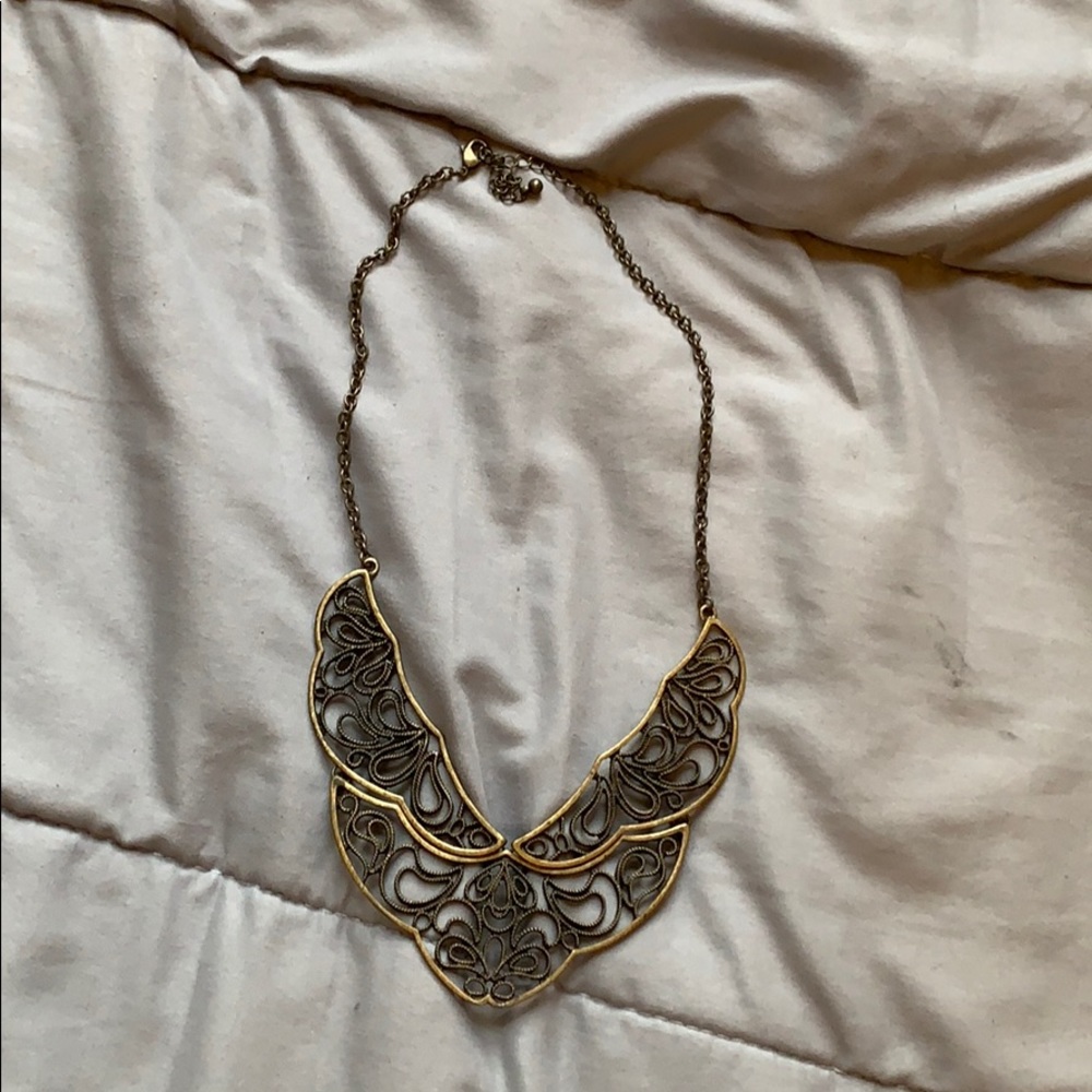 Brass necklace
